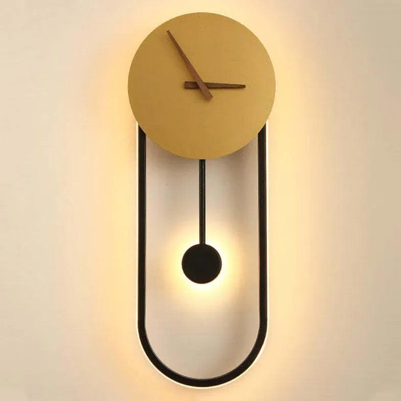 Pendulum Clock Design Modern Wall Lights - Clowas