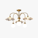 Petal Octopus Gold Modern Chandelier - Clowas