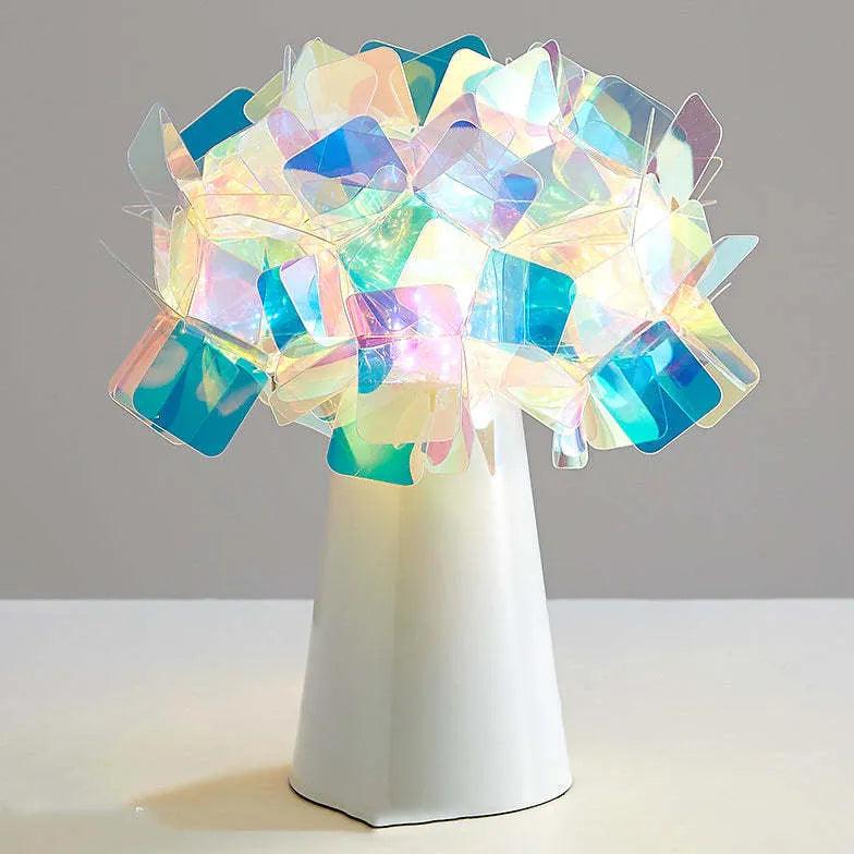 PVC Flower Art Style Table Lamp - Clowas
