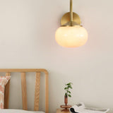 French Eye Care Cream Wall Light for Bedroom