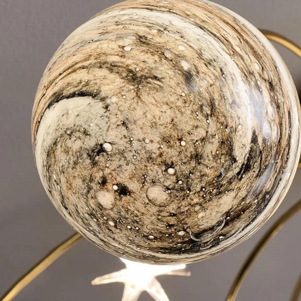 Planetary Sphere Glass Bedroom Ceiling Light - Clowas