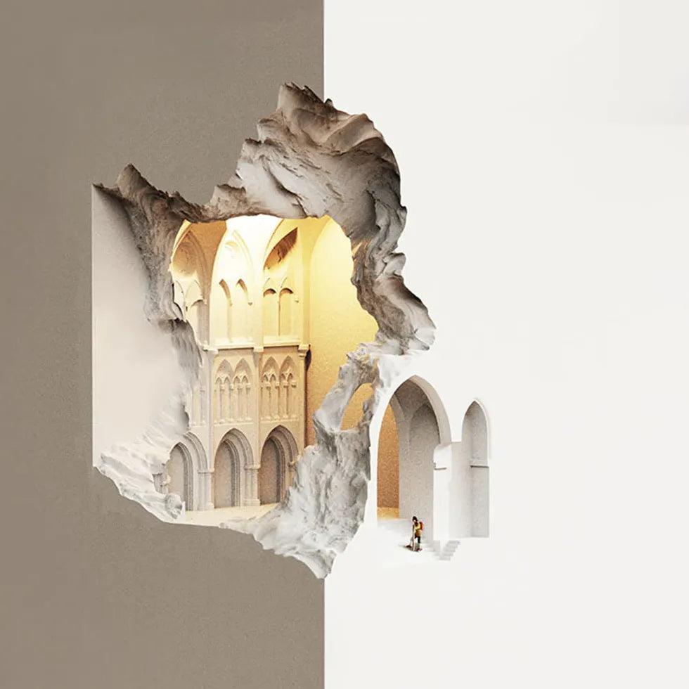 Smart Sensor Plaster LED Wall Lights