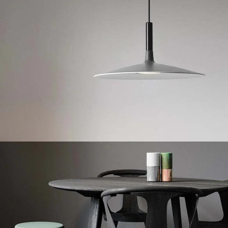 Plate Industrial Dining Room Pendant Light - Clowas