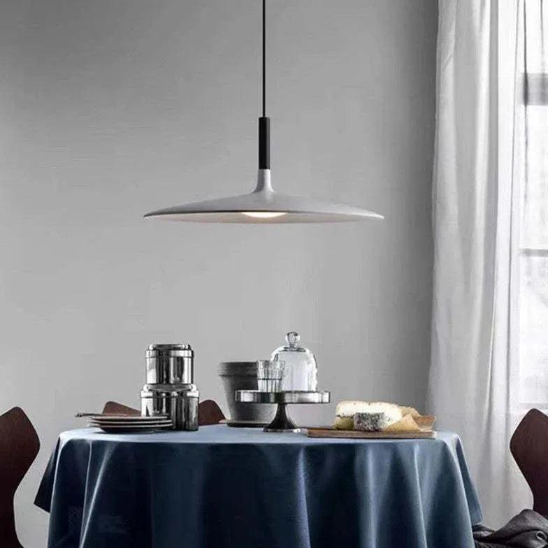 Plate Industrial Dining Room Pendant Light - Clowas