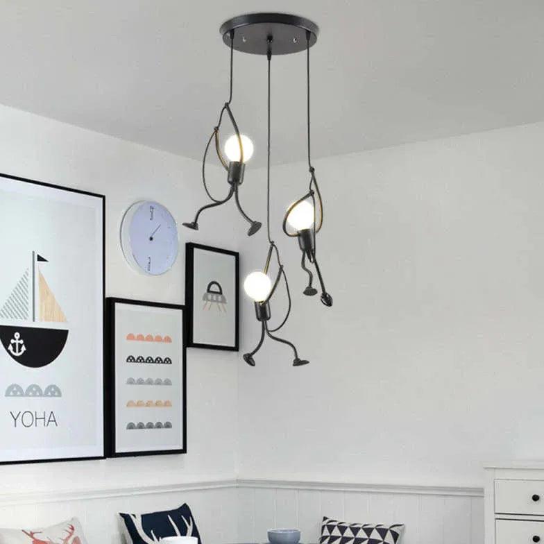 playfulness modern white pendant light - Clowas