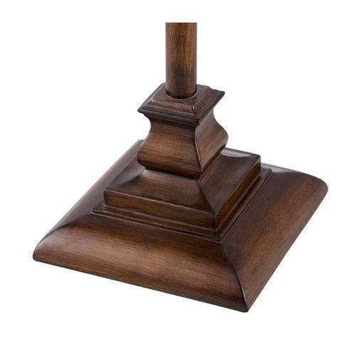 Pleated Shade Traditional Style Warm-Toned Floor Lamp - Clowas