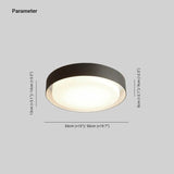 Porch Round Flush Led Outdoor Lights - Clowas