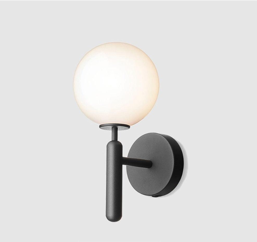 Minimalist Glass Orb Wall Light LED