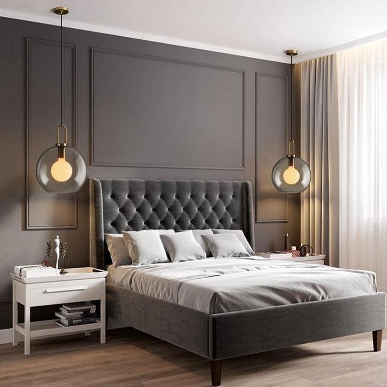 Nordic Global Clear Glass Pendant Light Fixture