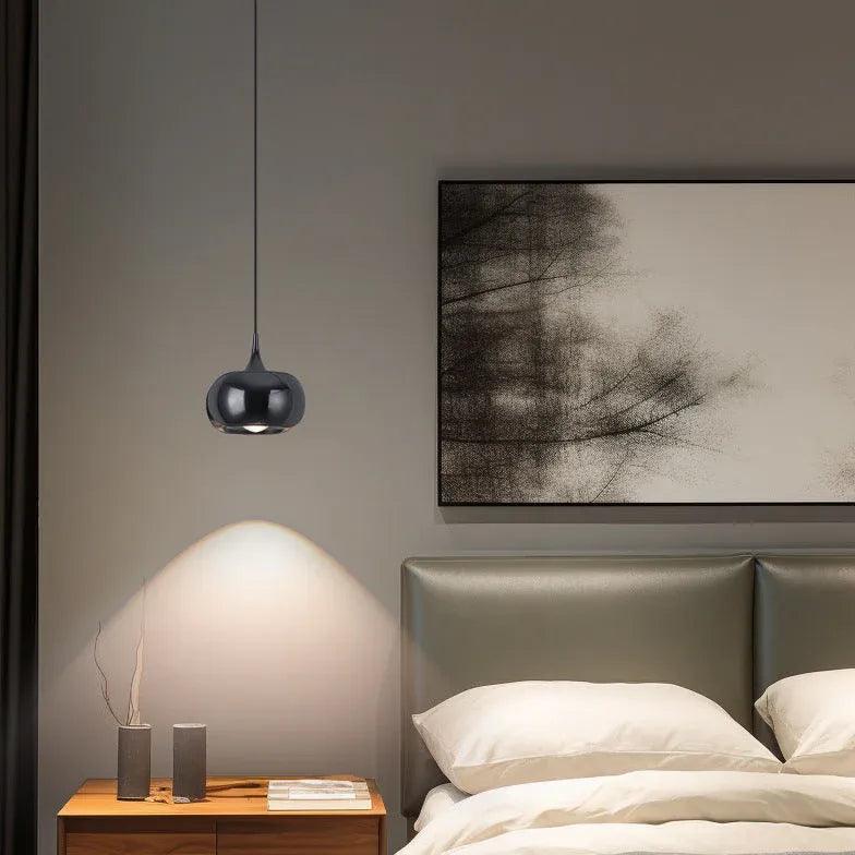 Pumpkin Hanging Bedroom Modern Pendant Light - Clowas