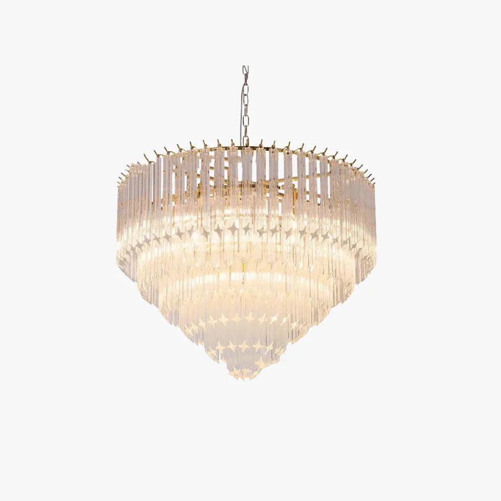 Pyramid Crystal for Living Room Pendant Light - Clowas