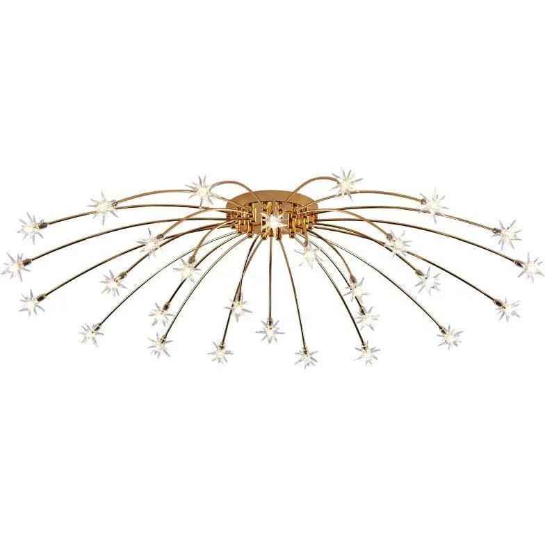 Pyrotechnics Modern LED Flush Ceiling Lights - Clowas