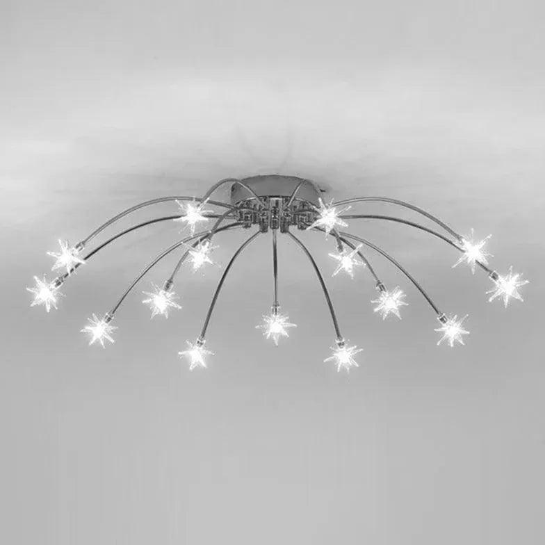 Pyrotechnics Modern LED Flush Ceiling Lights - Clowas