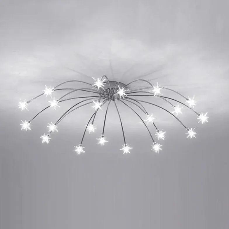 Pyrotechnics Modern LED Flush Ceiling Lights - Clowas