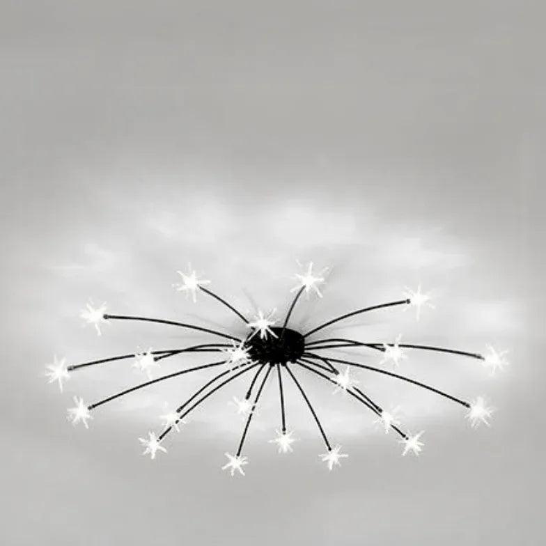 Pyrotechnics Modern LED Flush Ceiling Lights - Clowas
