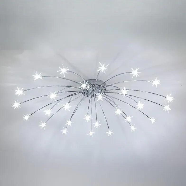 Pyrotechnics Modern LED Flush Ceiling Lights - Clowas
