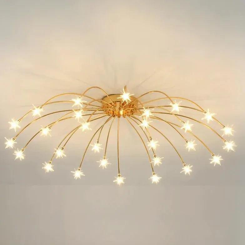 Pyrotechnics Modern LED Flush Ceiling Lights - Clowas