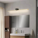 Contemporary Bathroom Linear Wall Sconce Metal with Waterproof