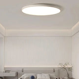 Minimalist Round Flush Ceiling Light Low Profile for Bedroom