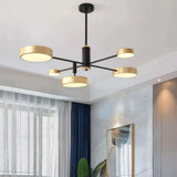 Nordic Chandelier Dimmable LED Metal for Living Room