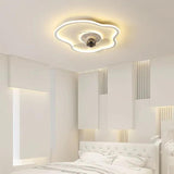 Cloud Bedroom Ceiling Fans with LED Lights