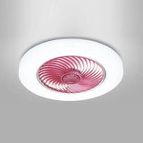 Circular Modern Ceiling Fans With LED Lights
