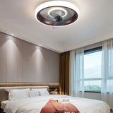 Minimalist Ultra Thin Fan Bedroom Ceiling Lights