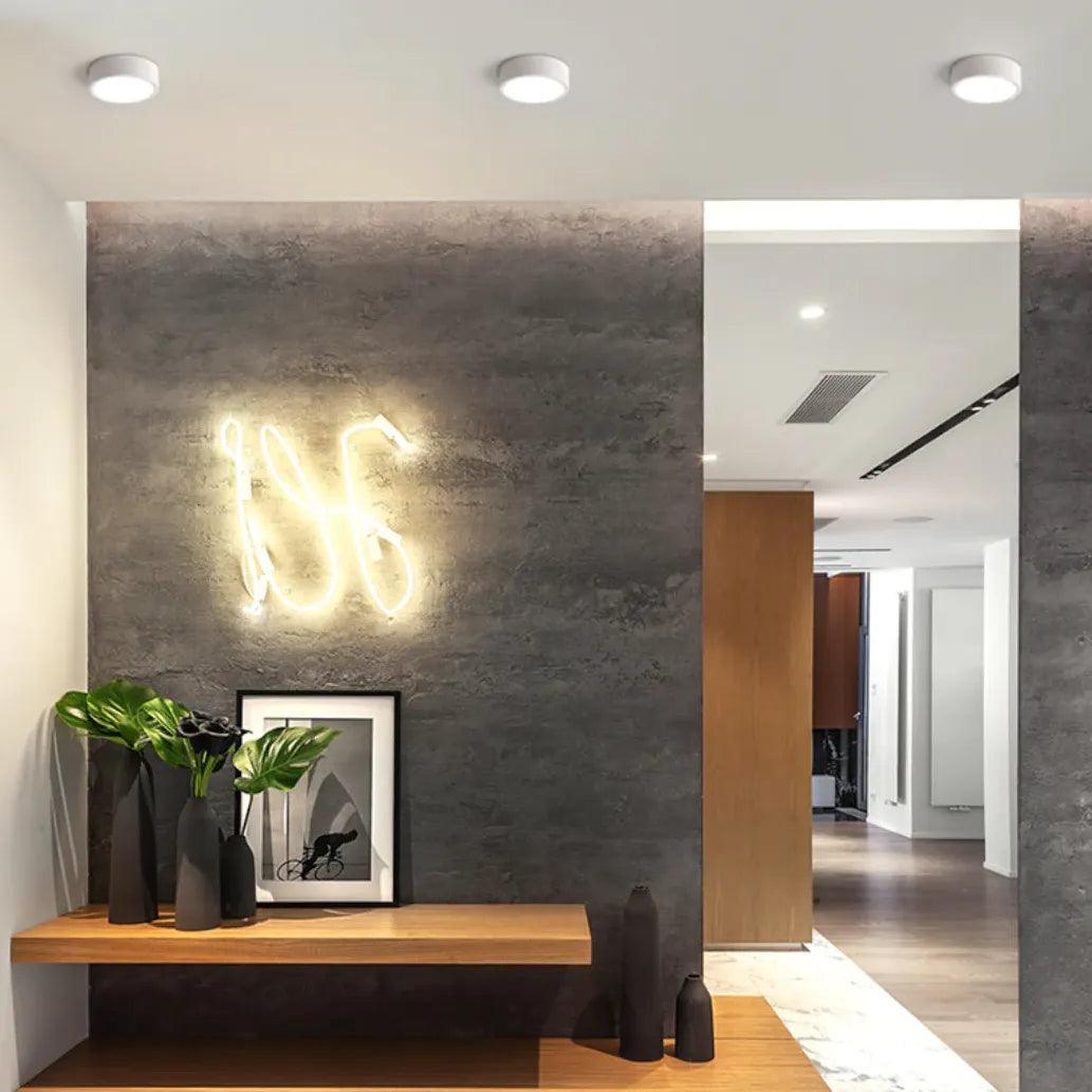 Modern Cylindrical Led Ceiling Pot Light for Living Room