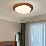 Creative Pebble Wood Led Ceiling Light for Bedroom