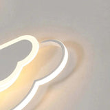 Cartoon Cloud Eye-comfort Ceiling Light Fixture for Children's Bedroom