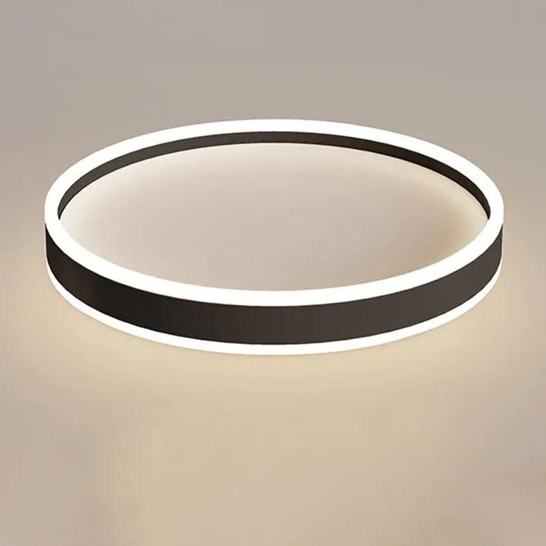 Minimalist Led Circular  White Ceiling Light