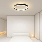 Minimalist Led Circular  White Ceiling Light