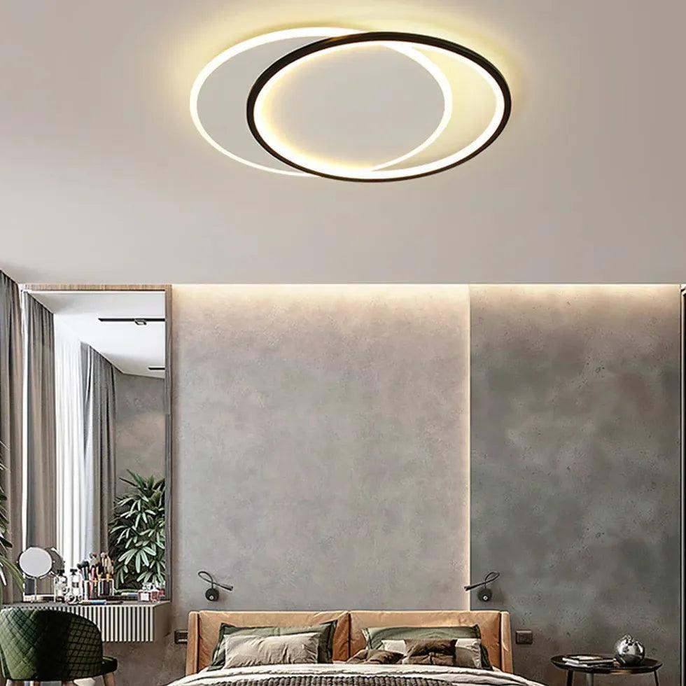 Simple Double Layer Round LED Light for Ceiling