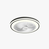 Ultra Thin Silent Fan Bedroom Ceiling Light