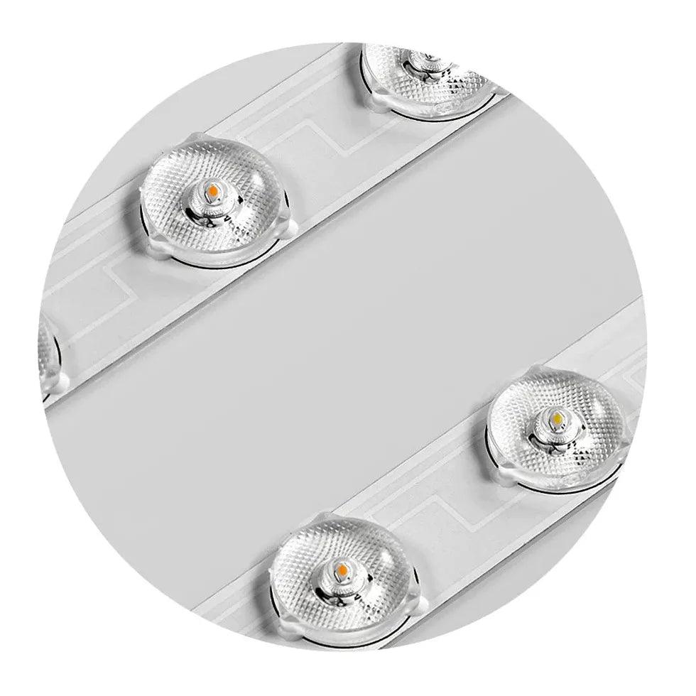 Radial Texture Ring Flush Ceiling Lights - Clowas