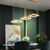 Modern Square Multi Pendant Lighting For Dining Room
