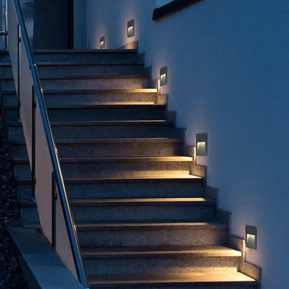 Recessed Sensor LED Step Outdoor Lights - Clowas