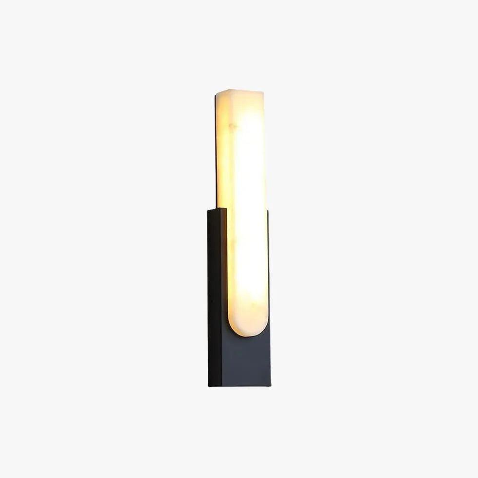 Rectangular Black Modern Living Room Wall Light - Clowas
