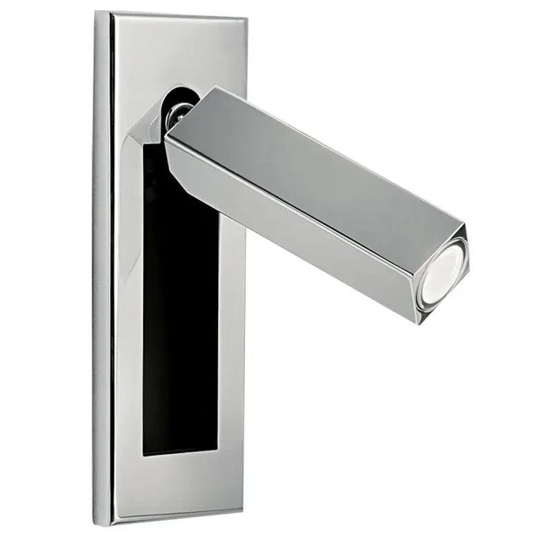 Rectangular Warm White Black Spotlight for Bedroom - Clowas