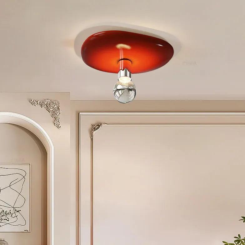Red Irregular Round Design Recessed Ceiling Light - Clowas