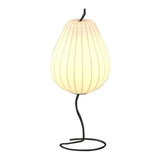 Modern Japanese Silk Pear Floor Lighting Lamp