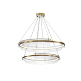 Ring Design Gold Modern Minimalist Pendant Light - Clowas