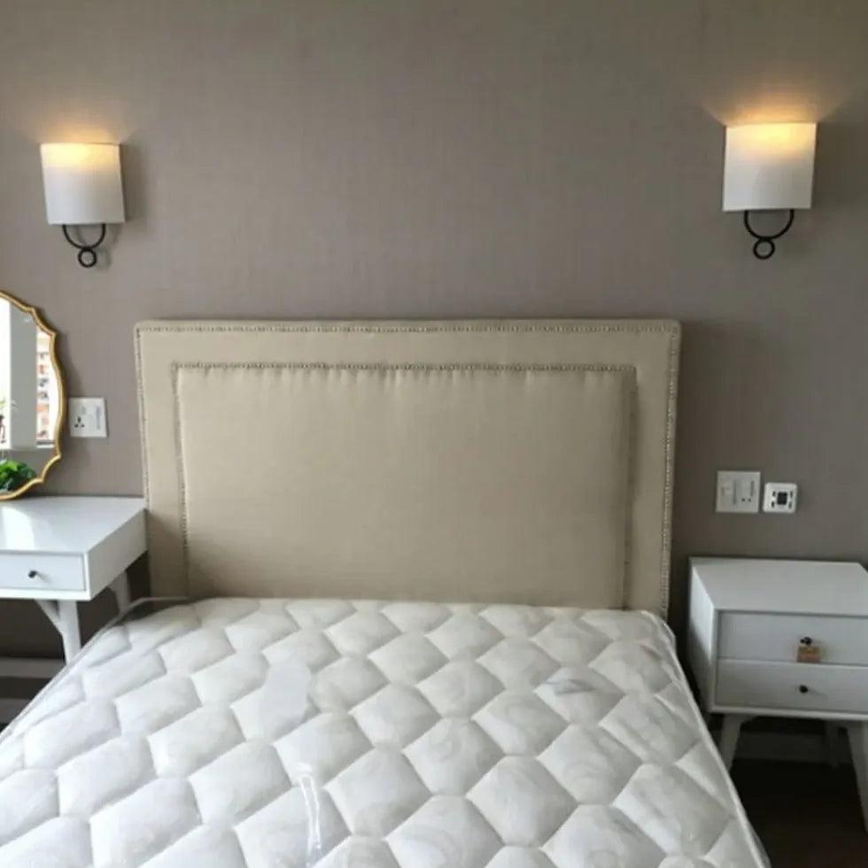 Ring Shaped Fabric White Modern Wall Lights - Clowas