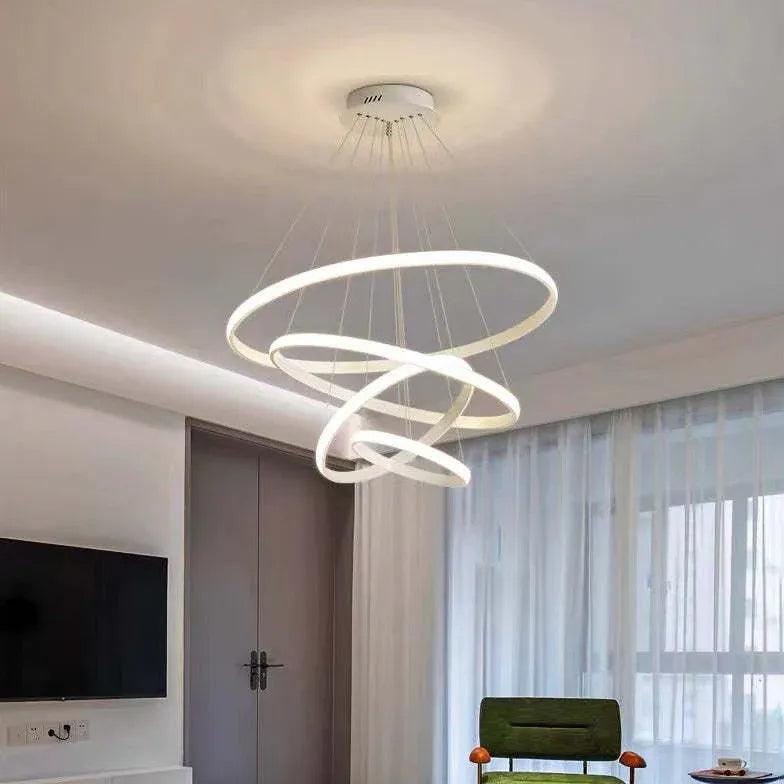 ring-shaped led modern pendant light - Clowas