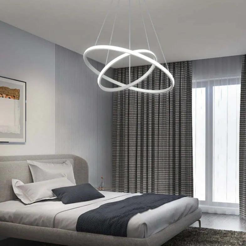 ring-shaped led modern pendant light - Clowas