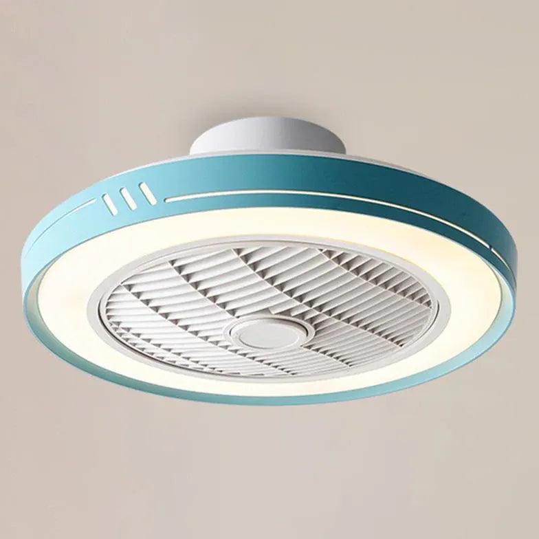 Ring-Shaped Minimalist Bedroom Ceiling Fan Light - Clowas