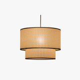 Japanese Wabi Sabi Rattan Pendant Light