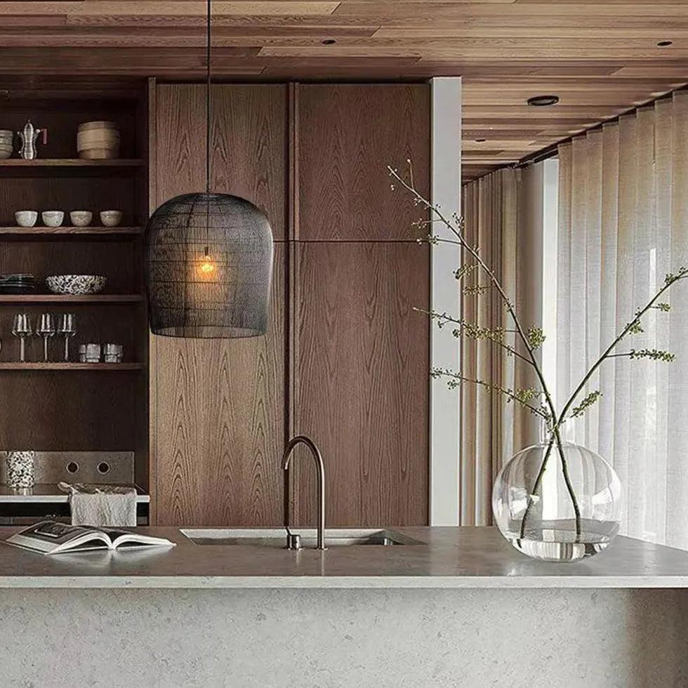 Retro Style Pendant Lighting Lantern Design for Kitchen