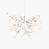 Rose Gold Branches LED Modern Chandelier - Clowas