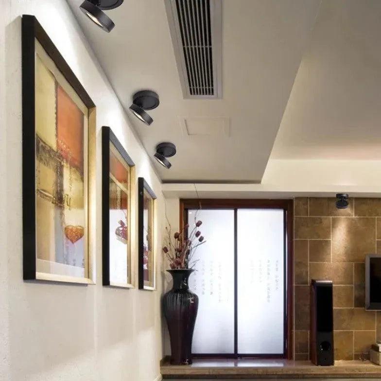 Rotating Led Modern Flush Ceiling Lights - Clowas